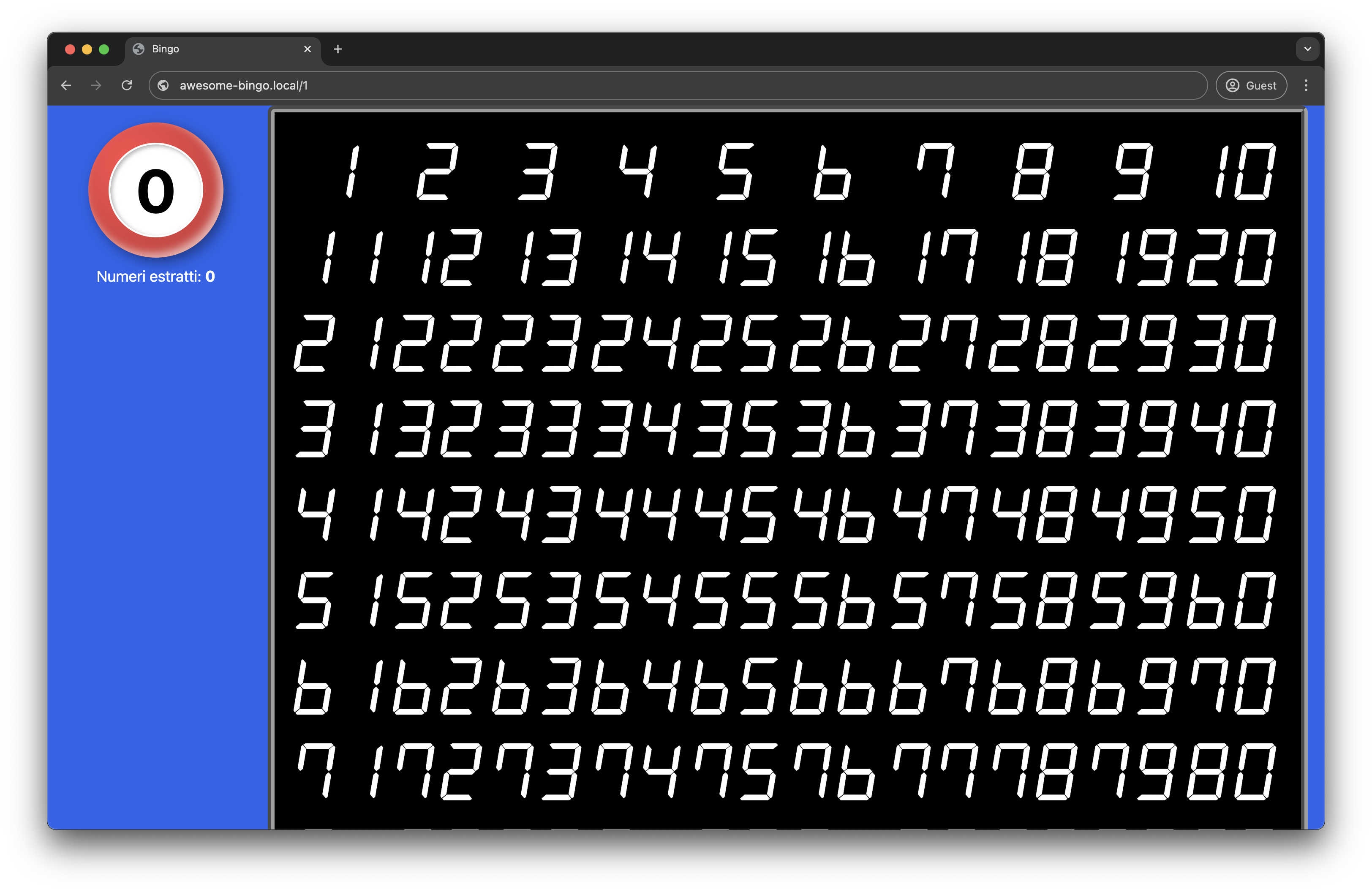 Family playing online bingo game on mobile devices